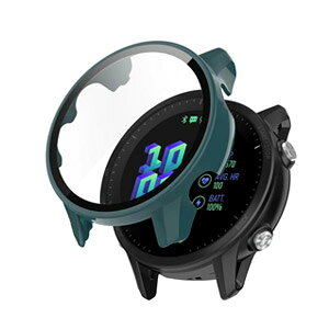 GARMIN Forerunner 255S Forerunner 255S Music �N���A�P�[�X �V���v���� �v���X�`�b�N�� PC&�����K���X ��ʕی� 2�d�\�� �J�o�[ CASE �ϏՌ� �ȒP���� �J�b�R���� �֗� ���p �y�� �l�C �K�[�~�� �E�H�b�` ��