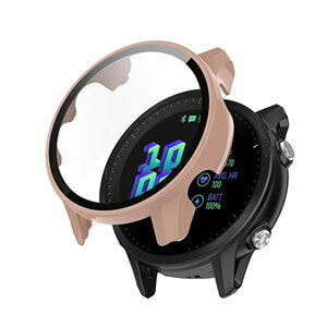 GARMIN Forerunner 255S Forerunner 255S Music �N���A�P�[�X �V���v���� �v���X�`�b�N�� PC&�����K���X ��ʕی� 2�d�\�� �J�o�[ CASE �ϏՌ� �ȒP���� �J�b�R���� �֗� ���p �y�� �l�C �K�[�~�� �E�H�b�` ��