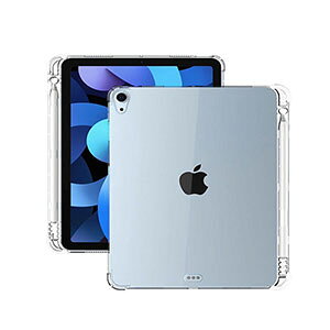  Apple iPad Air 10.9C`4/5 ^ubgP[X@}`J[ Abv NA ق肩 ϏՌ TPUf  \tgP[X Pencil̏[dɑΉ Sʕی wʃJo[ 