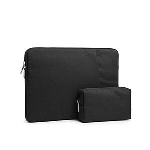 NEC LAVIE Direct N15(R) N15(S) N15(A) クロームブック 15.6インチノートパソコンケース PCケース 布 バッグ型 軽量 キャンパス調 大容量収納 手提げカバン 電源収納ポーチ付き バン型 撥水性スリーブバ