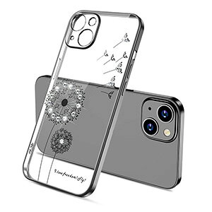 �A�b�v�� �A�C�t�H�� iPhone 14 14 Plus 14 Pro 14 Pro Max�P�[�X TPU�f�� �w�ʃJ�o�[ ���� �^���|�| �r�W���[�t�� �N���A�P�[�X CASE �����₷�� �ϏՌ� �Ռ��h�~ �����h�~ �Y��� �N�₩�� ������������