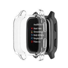 送料無料 GARMIN Venu Sq ウェアラブル端末・スマートウォッチ ケース TPU シンプルで ソフトカバー ガーミン CASE 耐衝撃 おしゃれ カッコいい メッキ仕上げ 人気 スマートウォッチ カバーケース
