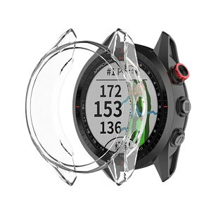  GARMIN Approach S62 EFAu[EX}[gEHb` P[X TPU Vv \tgJo[ K[~ CASE ϏՌ  JbR lC X}[gEHb` Jo[P[X