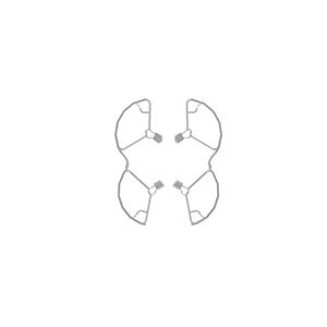 DJI MINI 3 PRO �A�N�Z�T���[ �v���y���K�[�h �S���ʌ^�ی�J�o�[ 360°�ی�K�[�h �v���y���ی� �h�U �ϏՌ� ���S��s �ی쑕�u �h�� �h�o �y�� �ϋv�� �Փ˖h�~�����O �@�̕ی� ���t�����ȒP