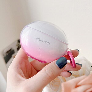 HUAWEI Freebuds 5i �P�[�X TPU�f�� ���� �J�o�[�C���z���E�w�b�h�z�� �A�N�Z�T���[ �t�@�[�E�F�C CASE �N���A �O���f�[�V���� �Y��� �N�₩�� ���� �J���t�� �ϏՌ� �����h�~ ���[ �ی� �\�t�g�P�[