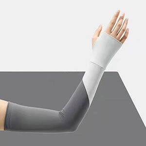 夏用アームカバー 指なし 手袋 レイヤースリーブ 日焼け止めカバー 熱中症対策に! 付け袖 涼しい 無地 重ね着 日焼け防止 紫外線防止 UVカット 通気 腕カバー 冷感 吸汗速乾 UV対策フリーサ