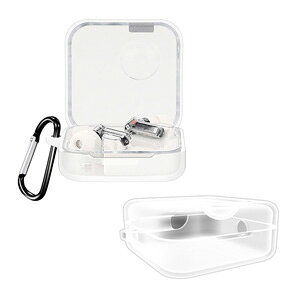 Nothing Ear (2) �P�[�X �_��ȃV���R���f�ނ� �J�o�[�C���z���E�w�b�h�z�� �A�N�Z�T���[ CASE �ϏՌ� �����h�~ ���[ �ی� �\�t�g�P�[�X �J�o�[ �֗� �Y��� �N�₩�� ���� �����������ӂ� �l�C �i