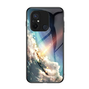 Redmi 12C �P�[�X �ϏՌ� TPU��PC���w�ʋ����K���X �O���f�[�V���� �J���t�� ���� CASE �Y��� �N�₩�� ���� �����������ӂ� ���� ���p �l�C �u�₩ �������� �������V���I�~ ���� Xiaomi Redmi 12