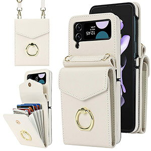 TX MNV[ Samsung Galaxy Z Flip4 5G ی P[X ܂肽݌^AndroidX}zANZT[ PUU[  CASE ϏՌ h~ ֗ p J[h[ ΂߂ Xgbvt JbR