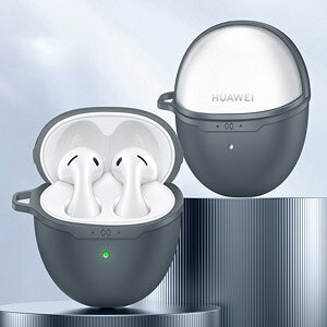 HUAWEI Freebuds 5 �P�[�X �^�t�Ŋ�� 2�d�\�� TPU+PC �J�o�[ �A�N�Z�T���[ �t�@�[�E�F�C CASE �ϏՌ� �����h�~ ����~�� �L�Y�h�~ ���[ �ی� �P�[�X �J�o�[ �֗� ���p �n�� �J�o�[�𑕒������܂܁A�[