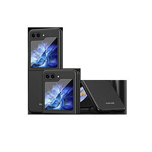 Samsung Galaxy Z Flip5 5G �P�[�X �܂肽���݌^Android�X�}�z�A�N�Z�T���[ PC �v���X�`�b�N�� CASE �ϏՌ� �y�� �����₷�� �S�ʕی� �J�b�R���� �֗� ���p �n�[�h�J�o�[ �l�C �w�ʃJ�o�[