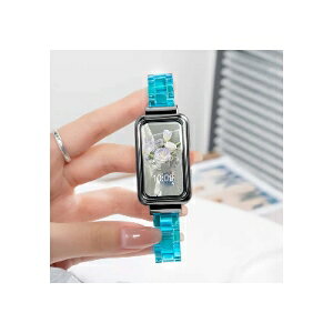 HUAWEI Band 8 Band 9 Band 10 交換 バンド オシャレな 樹脂素材 腕時計ベルト スポーツ ベルト 交換用 ベルト 替えベルト 簡単装着 工具不要 数秒でバンド交換可能 おしゃれ ウェアラブル端末・スマ