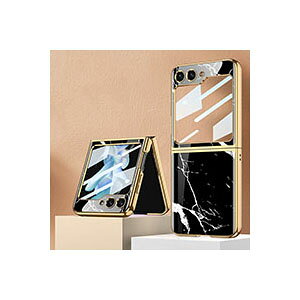 TX MNV[ Samsung Galaxy Z Flip5 5G P[X ܂肽݌^ Android X}zANZT[ KX&PC 2d\ CASE ϏՌ y ₷ Sʕی  JbR Ռɋ ֗ 