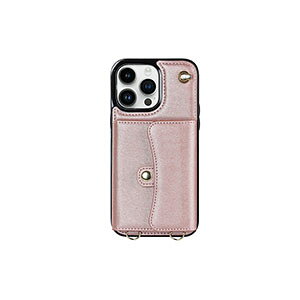 �A�b�v�� �A�C�t�H�� Apple iPhone 15 15 Plus 15 Pro 15 Pro Max�P�[�X TPU&PU���U�[ �w�ʃJ�o�[ 2�w�\�� �J�[�h���[ �X�g���b�v�t�� �x���g�t�� �X�^���h�@�\ CASE �����₷�� �Ռ��h�~ �����h�~ �֗� ���p