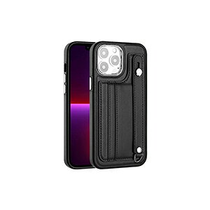 �A�b�v�� �A�C�t�H�� Apple iPhone 15 15 Plus 15 Pro 15 Pro Max�P�[�X TPU&PU���U�[ �w�ʃJ�o�[ 2�w�\�� �J�[�h���[ �r�o���h�t�� �X�^���h�@�\ CASE �����₷�� �Ռ��h�~ �����h�~ �y�� �֗� ���p �l�C ��