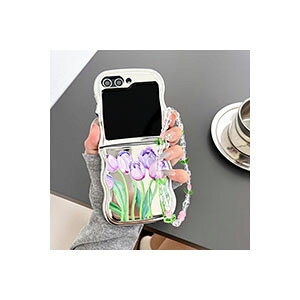 TX MNV[ Samsung Galaxy Z Flip5 5G P[X ܂肽݌^AndroidX}zANZT[ TPU bLdグ Xgbvt wh~ y G蔲Q CASE ϏՌ y ₷ Sʕی J