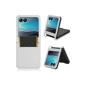 Motorola razr 40 Ultra �P�[�X �܂肽���݌^ ����ق��肩���� PC&PU���U�[ �w�ʃ��U�[�� �J�[�h���[�|�P�b�g �X�}�z�ی�P�[�X CASE ������ �ϏՌ� �y�� �����₷�� ���p �������� ������� �S��