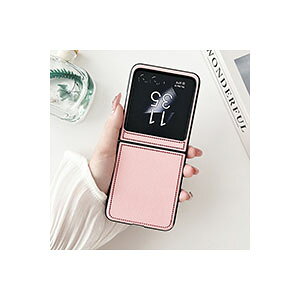 Motorola razr 40 Ultra �P�[�X �܂肽���݌^ ����ق��肩���� PC&PU���U�[ �w�ʃ��U�[�� �X�}�z�ی�P�[�X CASE ������ �ϏՌ� �y�� �����₷�� ���p �������� ������� �S�ʕی� �n�[�h�J�o�[ �l