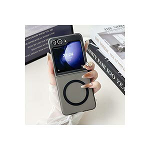 Samsung Galaxy Z Flip6 5G �N���A�P�[�X �܂肽���݌^Android�X�}�z�A�N�Z�T���[ PC �v���X�`�b�N�� CASE �ϏՌ� �y�� �����₷�� �}�b�g �}�O�l�b�g�����O �S�ʕی� �J�b�R���� �֗� ���p �����P�[�X 