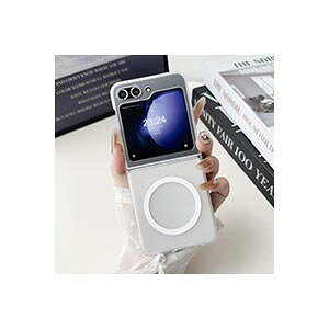 Samsung Galaxy Z Flip6 5G �N���A�P�[�X �܂肽���݌^Android�X�}�z�A�N�Z�T���[ PC �v���X�`�b�N�� CASE �ϏՌ� �y�� �����₷�� �}�b�g �}�O�l�b�g�����O �S�ʕی� �J�b�R���� �֗� ���p �����P�[�X 