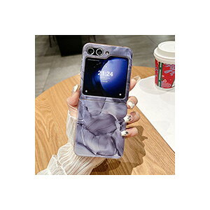 Samsung Galaxy Z Flip5 5G �P�[�X �܂肽���݌^ Android �X�}�z�A�N�Z�T���[ PC �v���X�`�b�N�� CASE �ϏՌ� �y�� �����₷�� ���킢�� �S�ʕی� ������� �J�b�R���� �Ռ��ɋ��� �֗� ���p �l�C �P�[�X 