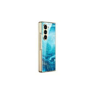 �T���X�� �M�����N�V�[ Samsung Galaxy Z Fold6 5G �P�[�X �J�o�[ �܂肽���݌^Android�X�}�z�A�N�Z�T���[ �w�ʋ����K���X�� �G�b�W�E���b�L CASE �ϏՌ��J�o�[ �y�� �����₷�� �S�ʕی� �J�b�R���� 