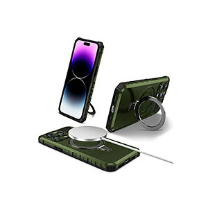 �A�b�v�� �A�C�t�H�� Apple iPhone 16 16 Plus 16 Pro 16 Pro Max �P�[�X �J�o�[ CASE TPU+PC�f�� �Ռ��h�~ �X�^���h�@�\ �����₷�� �����O�u���P�b�g�t�� �J�b�R���� ������� �֗� ���p �l�C �w��h�~ ��