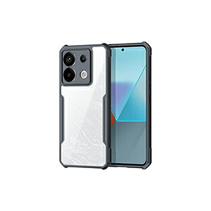 VI~ Redmi Note 13 ProP[X Jo[ ق肩 CASE TPU+PCf Ռh~ lGANbV\ ₷ NA  Y ֗ p lC wh~ ϏՌJo[ NAw