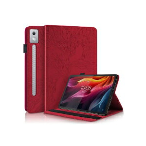 レノボ Lenovo Idea Tab Pro 12.7型(インチ) 2025 ケース 耐衝撃 カバー TPU+PUレザー製 おしゃれ オートスリープ機能 持ちやすい 汚れ防止 スタンド機能 カード収納 高級感 カッコいい 綺麗な 鮮やかな