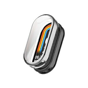 �V���I�~ Xiaomi Smart Band10 �P�[�X �E�F�A���u���[���E�X�}�[�g�E�H�b�` �t���J�o�[ �t���ی� �N���A ���b�L�d�グ TPU�f�� �V���v���� ��̌^ �X�}�[�g�E�H�b�` �\�t�g�J�o�[ CASE ���� �Ռ� ��