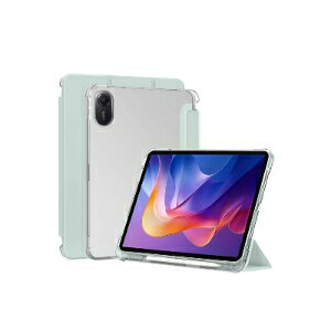 Xiaomi Redmi Pad 2 �P�[�X �N���A �ϏՌ� �J�o�[ PU���U�[ �N���A�o�b�N�P�[�X ������� �����₷�� ����h�~ �X�^���h�@�\ �I�[�g�X���[�v�@�\ �������� �^�u���b�g�P�[�X �J�b�R���� �V���I�~ 