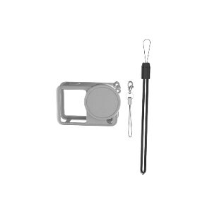 DJI Osmo Action 6 �ی�P�[�X �ی�J�o�[ �_��̂���V���R���f�ސ� �����Y�ی� �ϏՌ� �����h�~ �A�N�V�����J���� �A�N�Z�T���[ �֗� ���p �l�C �������� ������� �֗����̍��� �\�t�g�J