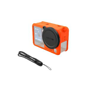 DJI Osmo Action 6 �ی�P�[�X �ی�J�o�[ �_��̂���V���R���f�ސ� �����Y�ی� �ϏՌ� �����h�~ �A�N�V�����J�����A�N�Z�T���[ �֗� ���p �l�C �������� ������� �֗����̍��� �\�t�g�J�o