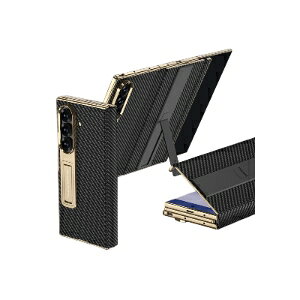 �T���X�� �M�����N�V�[ Samsung Galaxy Z TriFold �P�[�X �J�o�[ �܂肽���݌^ �ϏՌ��J�o�[ �P�[�X CASE PC&PU���U�[�f�� �܂�X�^���h �X�^���h�@�\ ���ʎ��C�z���ی� �����K���X�t�B�����t�� �n�[