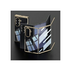 �T���X�� �M�����N�V�[ Samsung Galaxy Z TriFold �P�[�X �J�o�[ �܂肽���݌^ �ϏՌ��J�o�[ �N���A �P�[�X CASE PC�f�� ���b�L�g ������ �n�[�h�P�[�X �J�b�R���� ���K�Ȕ��G�� �֗� �l�C �J�o�[ ����