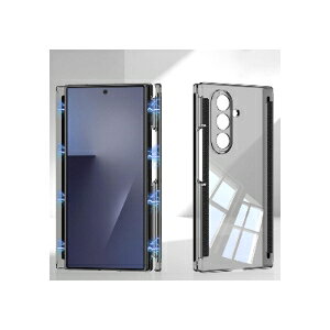 �T���X�� �M�����N�V�[ Samsung Galaxy Z TriFold �P�[�X �N���A �N���A�u���b�N �J�o�[ �܂肽���݌^ �ϏՌ��J�o�[ �P�[�X CASE PC&PU���U�[ �Ռ��h�~ �_�u���q���W���C�z���ی� �n�[�h�P�[�X �֗� �l