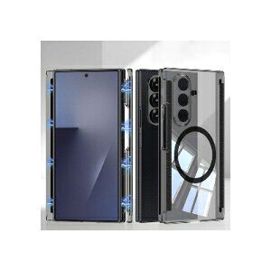 �T���X�� �M�����N�V�[ Samsung Galaxy Z TriFold �P�[�X �N���A �N���A�u���b�N �J�o�[ �܂肽���݌^ �ϏՌ��J�o�[ �P�[�X CASE PC&PU���U�[ �Ռ��h�~ �_�u���q���W���C�z���ی� ���C�z���[�d�Ή� �n