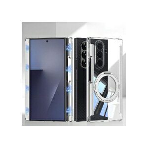 �T���X�� �M�����N�V�[ Samsung Galaxy Z TriFold �P�[�X �N���A �N���A�u���b�N �J�o�[ �܂肽���݌^ �ϏՌ��J�o�[ �P�[�X CASE PC&PU���U�[ �_�u���q���W���C�z���ی� �X�^���h�@�\ ���C�z���[�d��