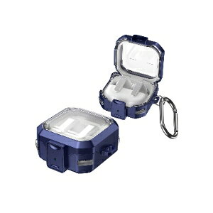 Galaxy Buds4 / Buds4 Pro �Ή� ��W�����P�[�X PC�{TPU �C���z���P�[�X �ی�J�o�[ ���b�N�t�� �J���r�i�t�� ���F�W�J �ϏՌ� �L�Y�h�~ �y�� �R���p�N�g �����[�d�Ή� Samsung �M�����N�V�[ �o�b�Y4 �P