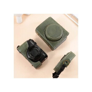 CANON PowerShot G7 X Mark III / PowerShot G7 X II �Ή� �J�����P�[�X PU���U�[ �J�����o�b�O �V�����_�[�X�g���b�v�t�� �ی�P�[�X �ϏՌ� �h�o �L�Y�h�~ �y�� ���g���f�U�C�� �����^�ѕ֗� �R���p�N�g 