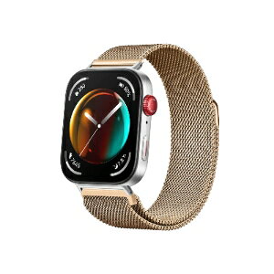 HUAWEI Watch Fit5 / Fit5 Pro �Ή� �~���l�[�[�o���h �X�e�����X ���b�V���x���g �}�O�l�b�g�� ���z�o���h �ʋC�� �y�� ������ �T�C�Y�������R ���E�ȒP �t�B�b�g�����Q �r�W�l�X �J�W���A�� �����Y