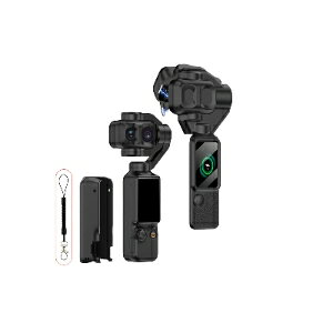 DJI Osmo Pocket 4P �p �ی�P�[�X ���C�z�� �P�[�X �S�ʕی� �W���o���ی� �����Y�ی� �n���h���J�o�[ �X�N���[���ی� ���[�P�[�X �[�d�Ή� �f�B�X�v���C�m�F�\ �����h�~�X�g���b�v�t�� �Ϗ�