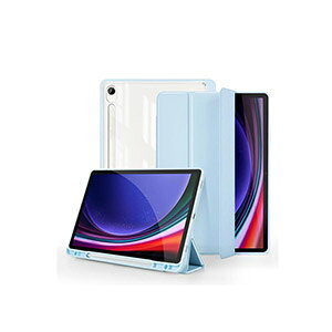 Samsung Galaxy Tab S9 Ultra 14.6�^ (�C���`) �P�[�X �J�o�[ �蒠�^ PU���U�[ �ϏՌ� �����h�~ ������� �M�����N�V�[ �^�u S9 �E���g�� CASE �����₷�� ����h�~ �X�^���h�@�\ �J�o�[ �����������ӂ� �y