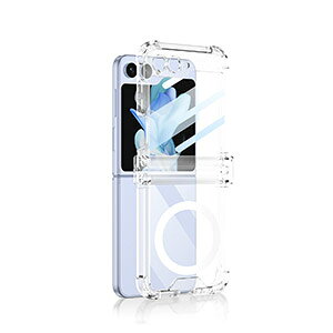 Samsung Galaxy Z Flip5 5G P[X ܂肽݌^AndroidX}zANZT[ TPU&PC NAP[X y G蔲Q TX MNV[ CASE ϏՌ y ₷ Sʕی JbR ֗ p 