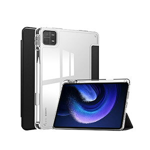 Xiaomi Pad 6 Pad 6 Pro 2023���f�� 11�^(�C���`) �^�u���b�g�P�[�X �I�[�g�X���[�v �ϏՌ� �����h�~ ������� �����₷�� �X�^���h�@�\ PU���U�[ XiaoMi-smart-pen �y���V�����[ �V���I�~ ���� �p�b�h 6 ��
