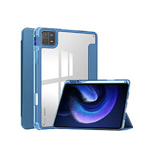 Xiaomi Pad 6 Pad 6 Pro 2023���f�� 11�^(�C���`) �^�u���b�g�P�[�X �I�[�g�X���[�v �ϏՌ� �����h�~ ������� �����₷�� �X�^���h�@�\ PU���U�[ XiaoMi-smart-pen �y���V�����[ �V���I�~ ���� �p�b�h 6 ��