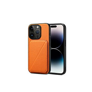Apple iPhone 15 15 Plus 15 Pro 15 Pro Max �P�[�X �J�o�[ TPU&PU���U�[ �A�b�v�� CASE �X�^�C���b�V���ȃf�U�C�� �ϏՌ� �X�^���h�@�\ �J�[�h���[ �����������ӂ� ������� �J���t�� �J�b�R���� �����₷