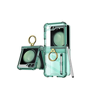 Samsung Galaxy Z Flip5 5G P[X ܂肽݌^AndroidX}zANZT[ TPU NAP[X y G蔲Q TX MNV[ CASE ϏՌ ₷ OuPbgt JbR  X