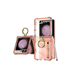 Samsung Galaxy Z Flip5 5G P[X ܂肽݌^AndroidX}zANZT[ TPU NAP[X y G蔲Q TX MNV[ CASE ϏՌ ₷ OuPbgt JbR  X