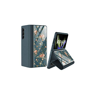 Samsung Galaxy Z Fold5 5G ܂肽݌^ XvCVO P[X 蒠^ U[ 3d\ ϏՌ Ռz h~ KX&PUU[&PC  P[X TX CASE ^h@\ ₷ 